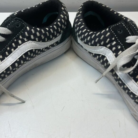 Vans Old Skool Quilt Stitch 'Black White' VN0A3WMA4B0 Sneakers, size 8.5 - Picture 7 of 12